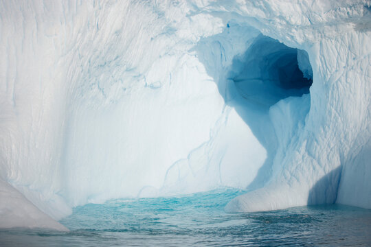 Iceberg floating near Antarctica