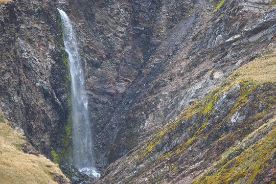 Waterfall on South Georgia Island