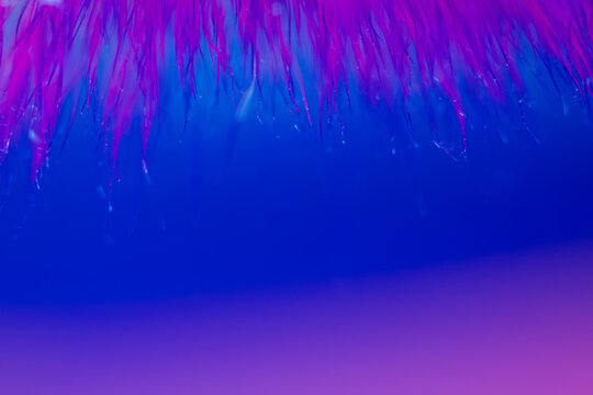 Neon magenta filaments, futuristic cyberpunk backdrop, lower copy space