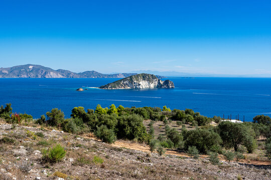 Zakynthos - Hiking from Keri Light House along Marathia to Limni Keriou