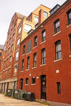 old brick building