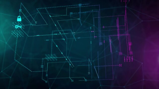 3D circuit for data protection, hacking and firewall