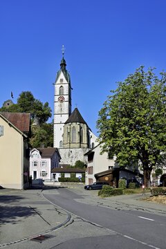 St. Johann Roman Catholic Church, Laufenburg, Canton of Aargau, Switzerland