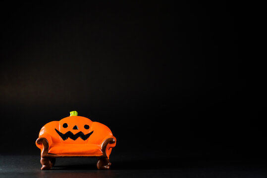 abstract blur, Dark halloween background.

 jack o' lantern Halloween background, Dark halloween background.