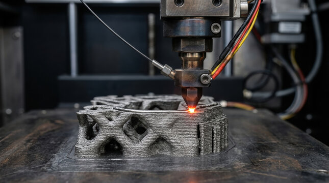 3D printing metal part manufacturing automation workforce technology machine industry innovation
