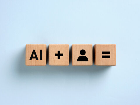 AI and human integration and collaboration creating synergy equation