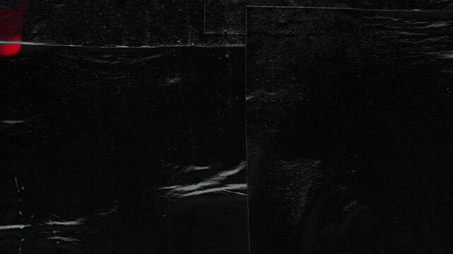 Grunge glitch overlay with animated torn paper and graffiti marks