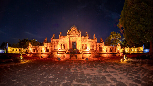 Prasat Muang Tam is an ancient Khmer Hindu temple located in Prakhon Chai District, Buriram Province, northeastern Thailand.