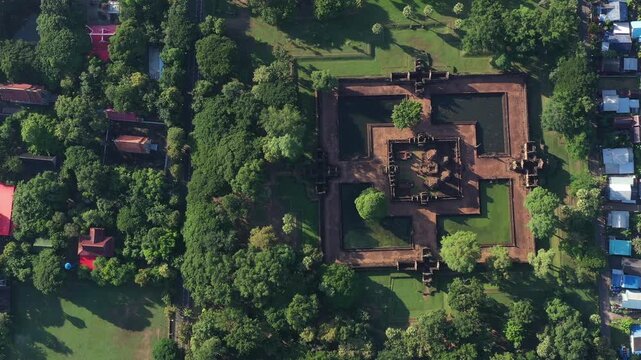 Prasat Muang Tam is an ancient Khmer Hindu temple located in Prakhon Chai District, Buriram Province, northeastern Thailand.