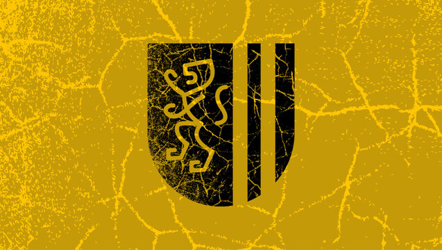 Leipzig city symbol, color vector illustration