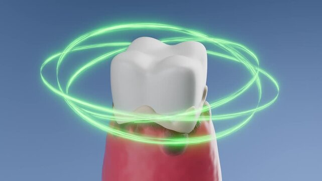Active molecules repair gums and teeth health