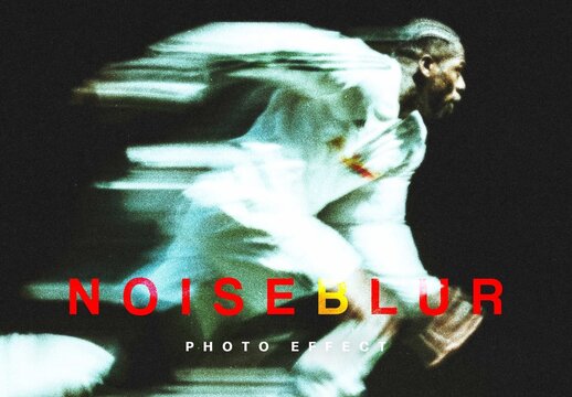 Noise Blur Effect For Poster And Social Media Design