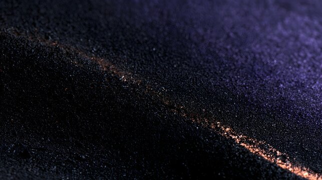 Dark mineral texture with soft violet cloud