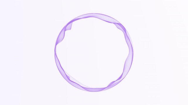 Seamless lavender frame loop for logo screens and presentation titles. Translucent wave contours create a clean animated backdrop. 4K, 60 fps.