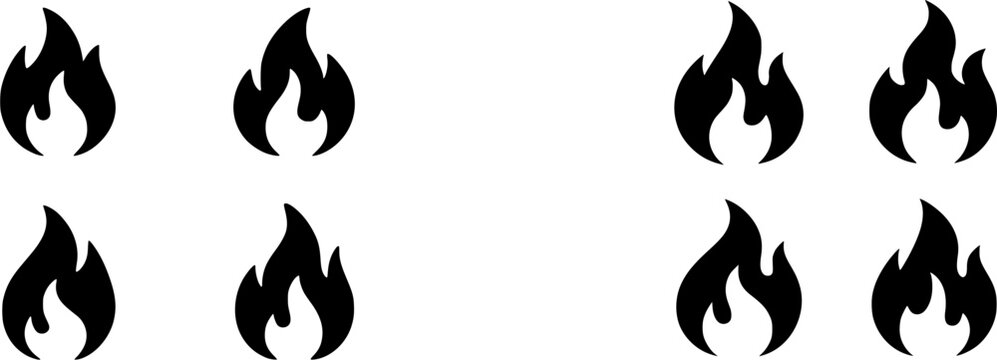 The image showcases a sleek, modern fireplace with intricate flames, set against a minimalist black background that accentuates its elegance