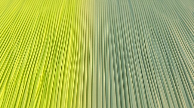 Vibrant Abstract Texture featuring linear parallel ridges with lime green to teal gradient ideal for modern web backgrounds and creative graphic design projects.