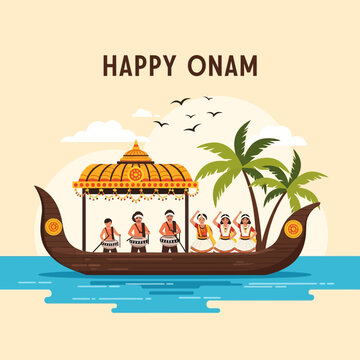 Happy Onam Celebration | Boat Race | Kerala Traditions | Indian Culture