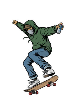 ragazzo sullo skate