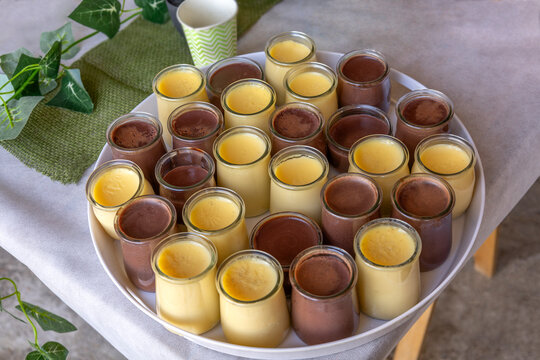 Variety of Desserts Displayed on a Large Tray