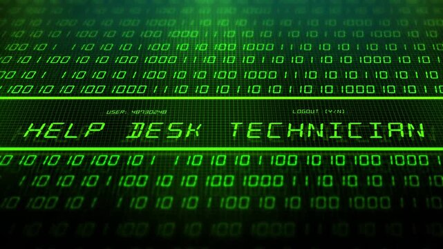 : IT Job Title Series with Software Code - Help Desk Technician