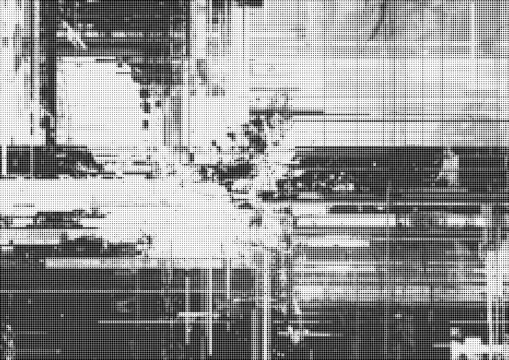 Large vector abstract grid with a transparent background