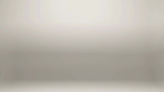 Clean empty white studio backdrop background with smooth curved cyc wall