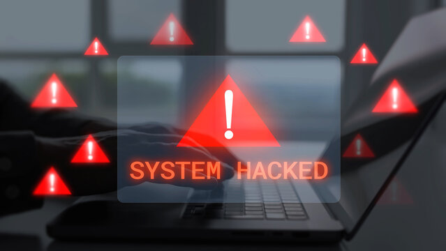 Security alert highlights cyber threats, suspicious activity and potential data breaches. Monitoring detects vulnerabilities and supports digital protection, network security and threat prevention.	
