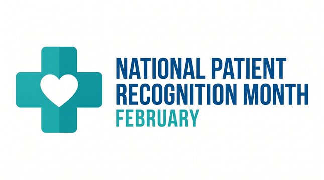 National patient recognition month february logo