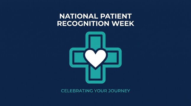 National patient recognition week medical icon