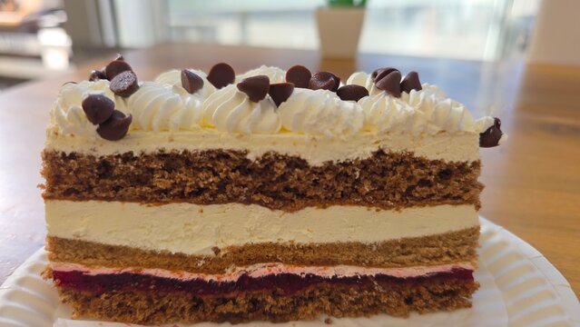 chocolate cake with chocolate