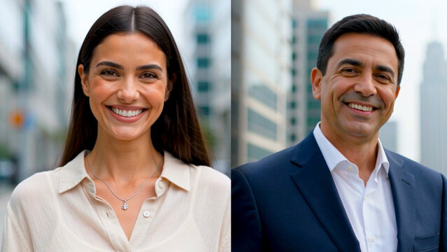 Split Screen Portrait Slideshow