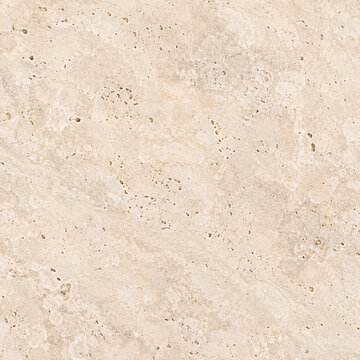 Close-Up of Pale Cream Limestone with Natural Pores and Small Mineral Speckles, Warm Textured Stone Surface for Architecture and Interior Design