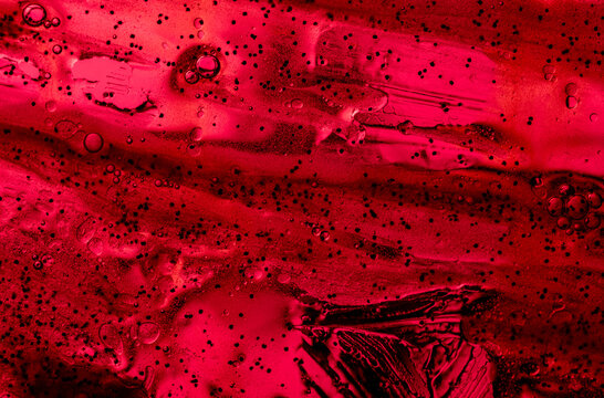 Horizontal Smear Gel Texture with Micro Bubbles for Product Branding, Digital Publishing, and Modern Graphic Concepts