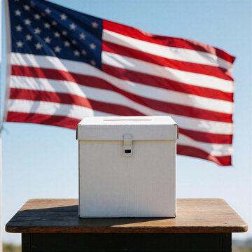 Outdoor Election Ballot Box