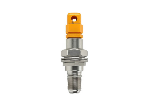 Automotive spark plug engine component isolated on transparent background