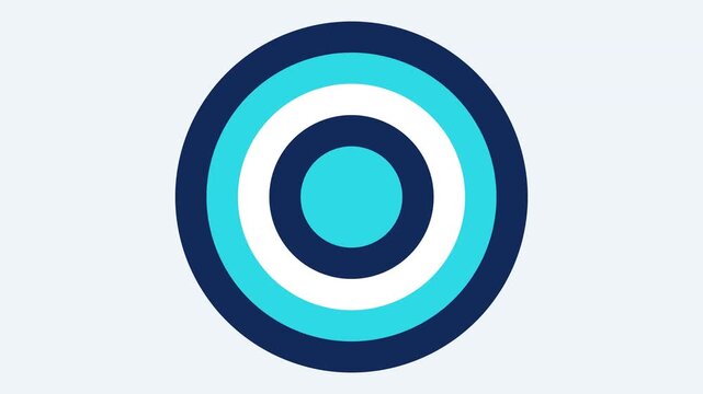 blue target with arrow