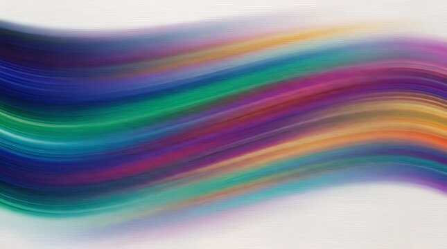Multi-toned blending streak graphic. Smooth chromatic transitioning linear stream wallpaper.  background gradient line abstract design wave flow blend soft smooth color transition