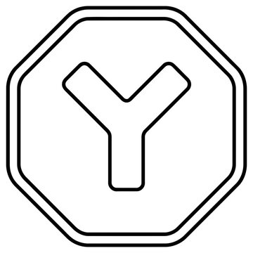 Y-junction symbol