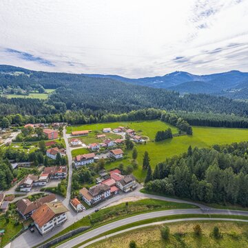 Blick auf den Lamer Winkel in der Arber-Region rund um Lohberg am Gro&szlig;en Osser