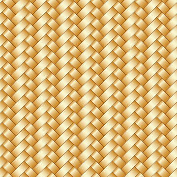 Basket​ khmer shallow round woven pattern