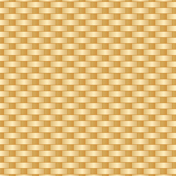 Basket​ khmer shallow round woven pattern