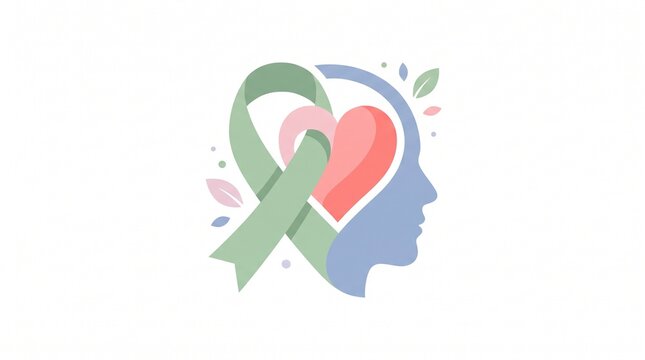 Illustration of Mental Health and Emotional Wellbeing Concept.