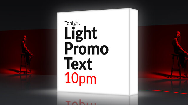 Lightbox Broadcast Pack Tonight Promo &ndash; Modern Broadcast Graphics, Glowing Lightbox Titles, Animated Lower Thirds, Logo Reveals and Professional TV Branding Motion Graphics for Video Editing