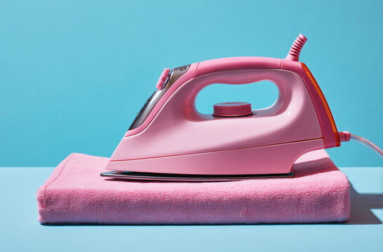 A home steam ironing board stand