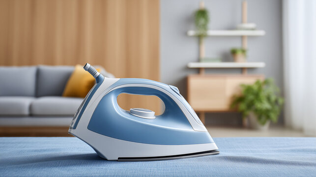 A home steam ironing board stand