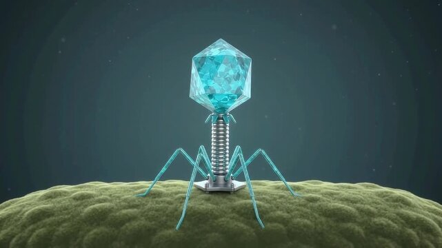 Firmly Anchored Phage-Host Complex Equilibrium Hold