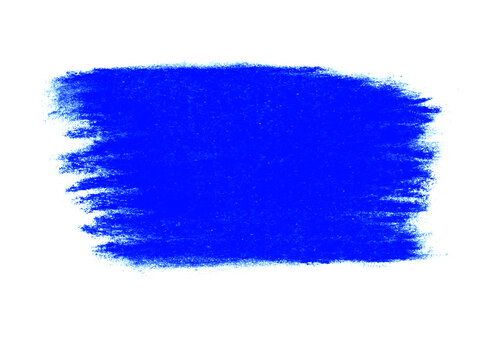 Unordentliches Gekritzel mit blauer Farbe