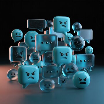 Who might encounter negativity on social media