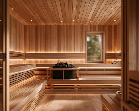 modern sauna design