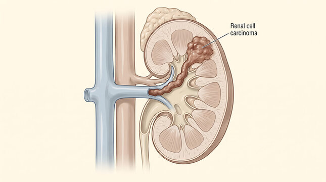 Renal Cell Carcinoma Extending into the Renal Vein 3